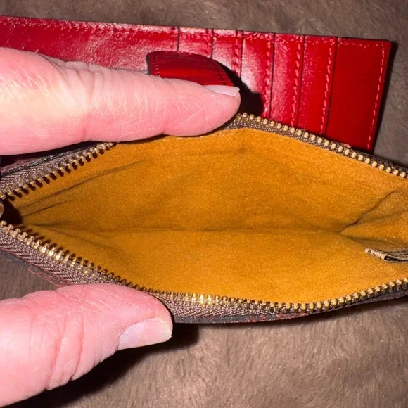 Patricia Nash Red Floral Embossed Wallet - Picture 7 of 7